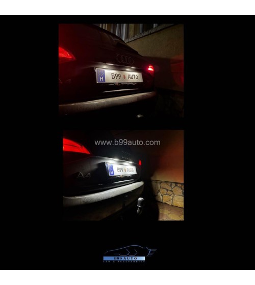 Audi LED Rendszámtábla világitás foglalattal Audi LED Rendszámtábla világitás foglalattal